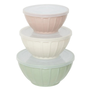 3 saladiers Essentiels D26/23/9cm