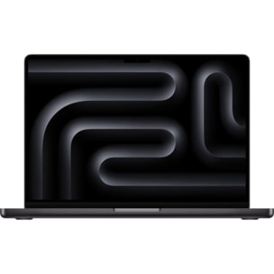 Ordinateur Apple MACBOOK Pro 14" Puce M5 CPU 10 / GPU 10 coeurs Mémoire RAM 32Go Stockage 1To SSD XDR Noir sidéral