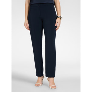 Elena Mirò - Pantaloni in cady - Blu
