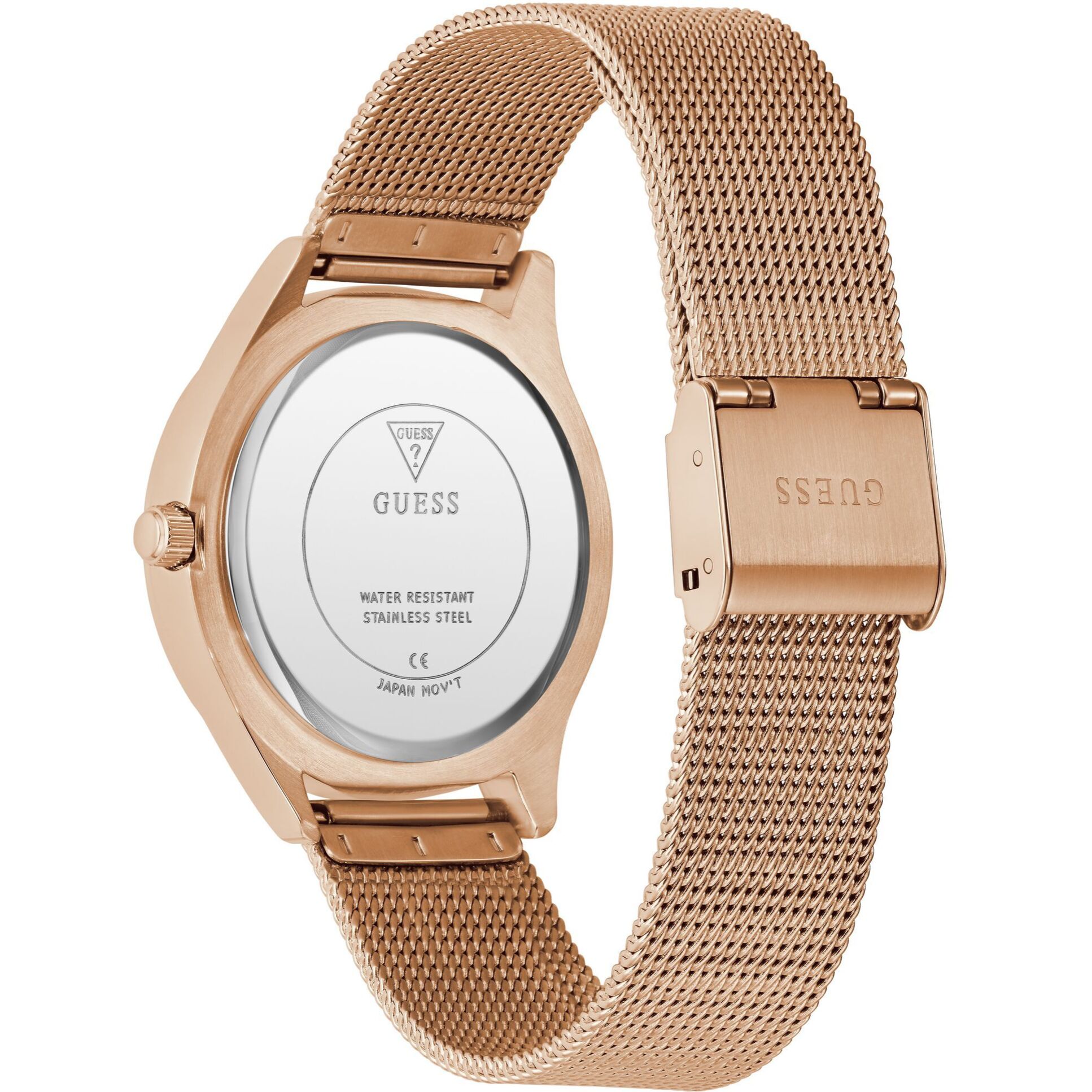 Guess Reloj Analógico De Cuarzo. Gt Glitz Plaque