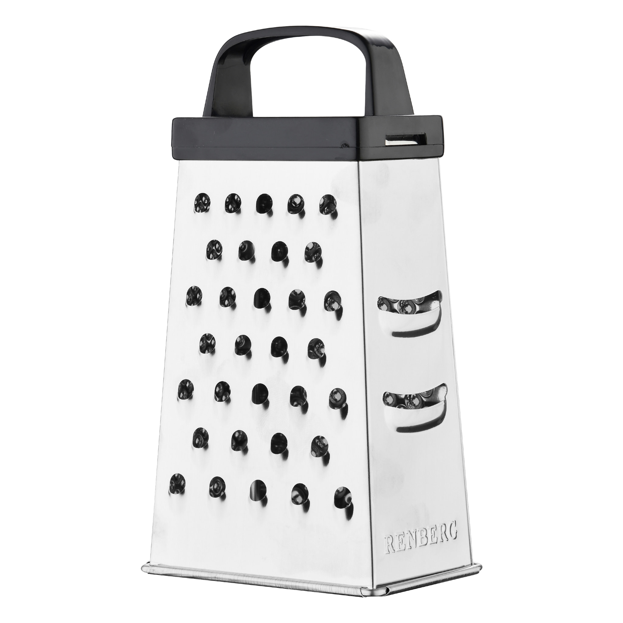 Rallador de Acero inoxidable de 4 caras 8,9x6,4x16,5cm