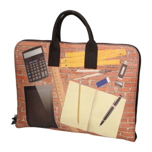 Borsa a mano da donna - Modello Michela - Vera pelle - 28.0 x 40.0 x 3.0 cm