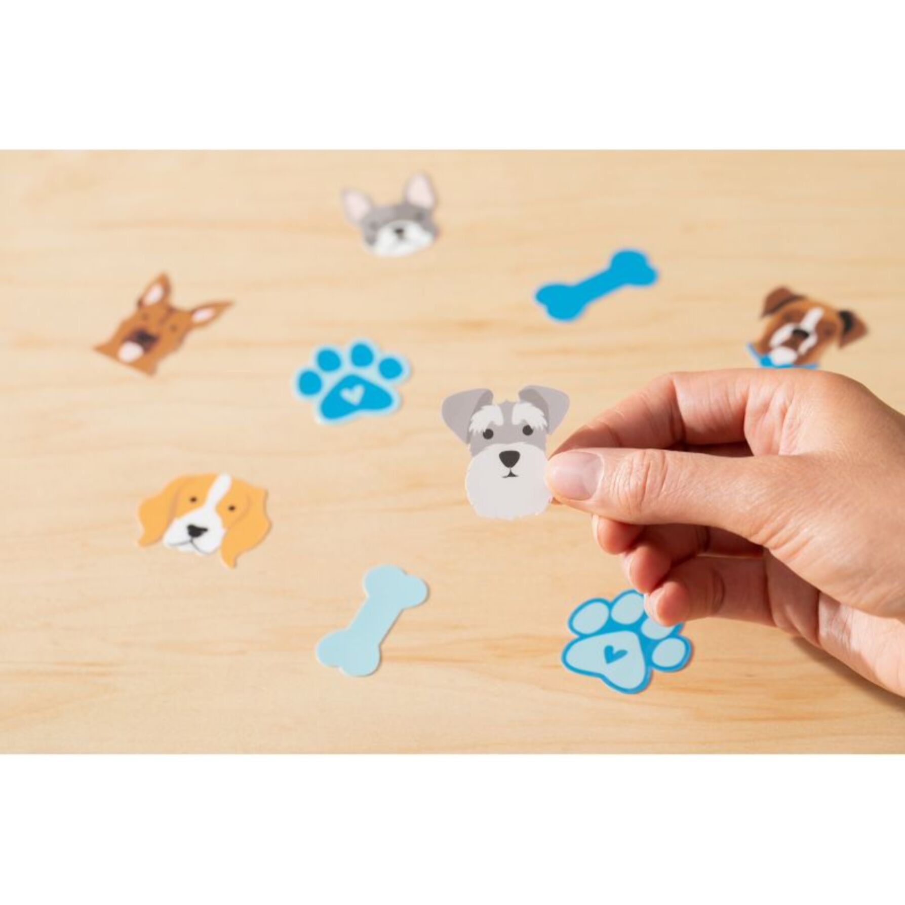 Accessoire CRICUT set Waterproof A4 6 feuilles white