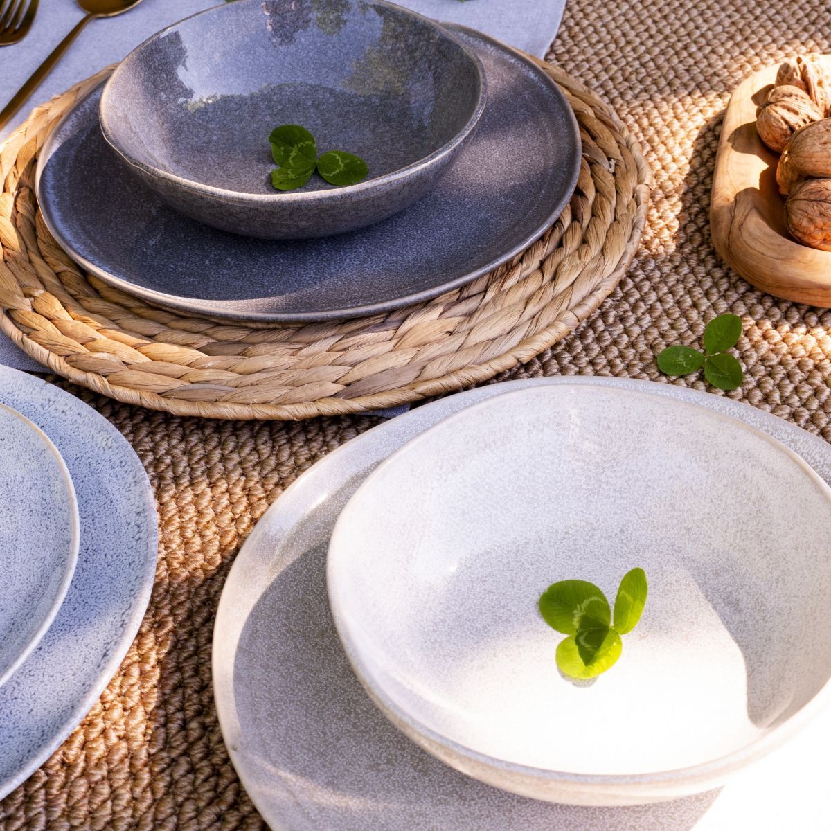 Lot de 6 assiettes creuses, ZAO