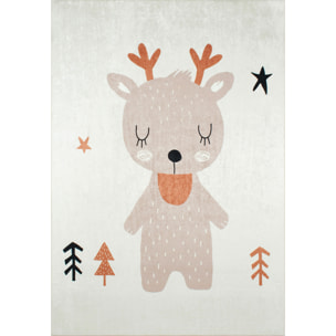 HAPPY - Tapis enfant motif cerf