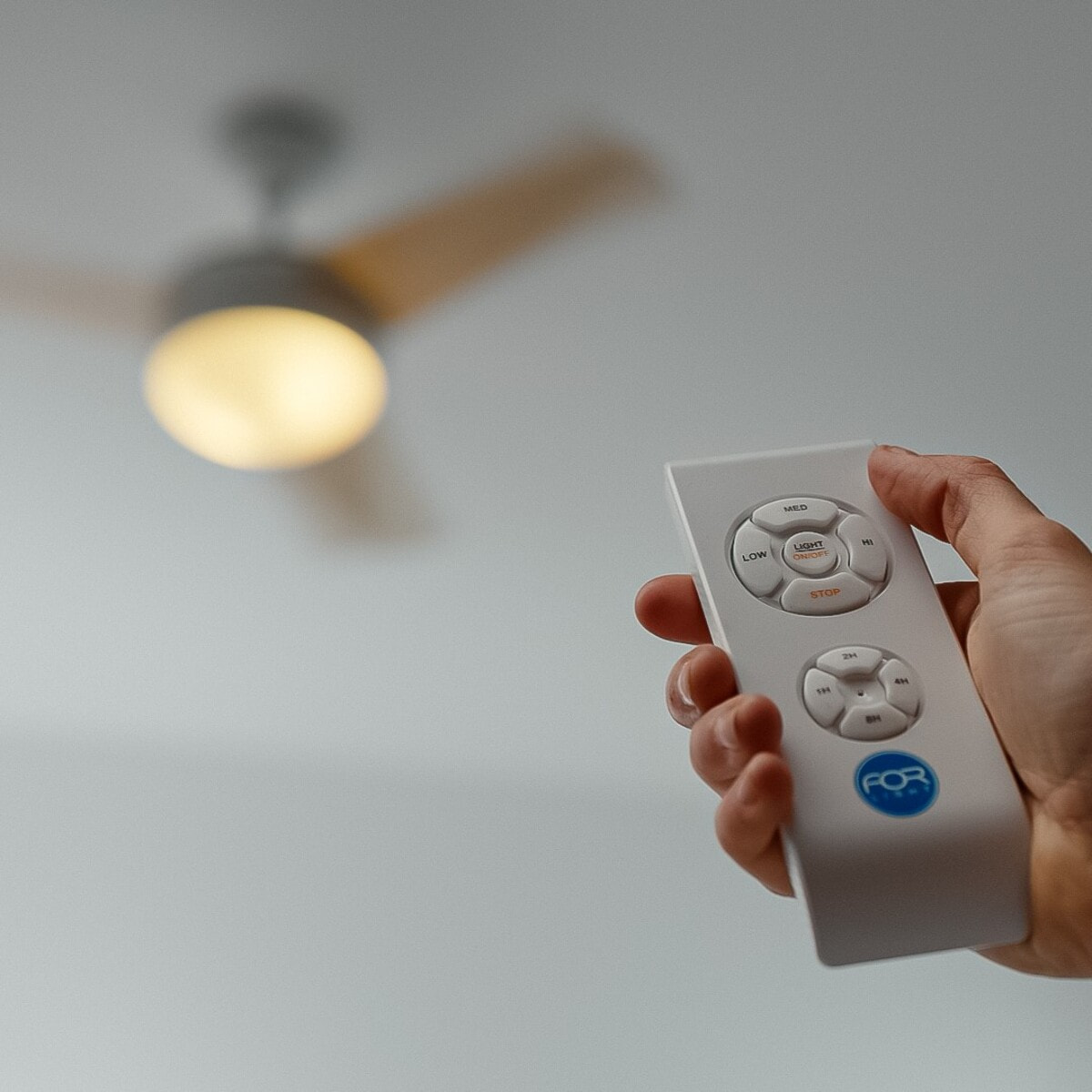 Forlight Ventilador IP20 Windy E27 15W Blanco Blanco
