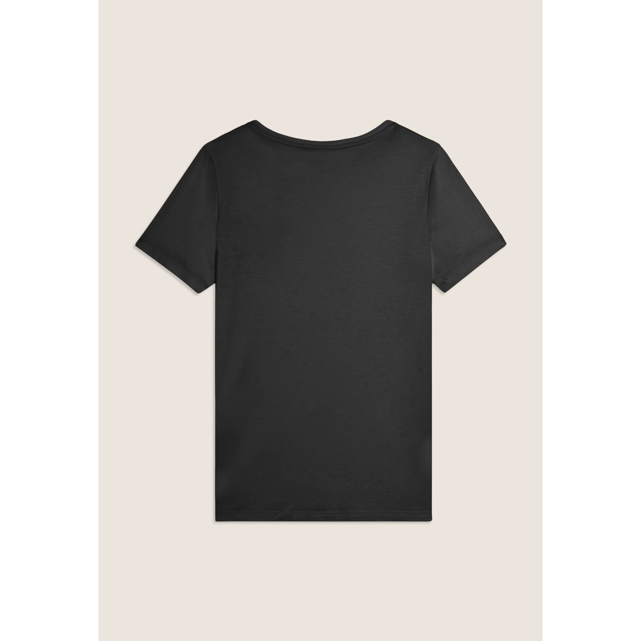T-shirt manica corta con strass a forma di taschino FREDDY