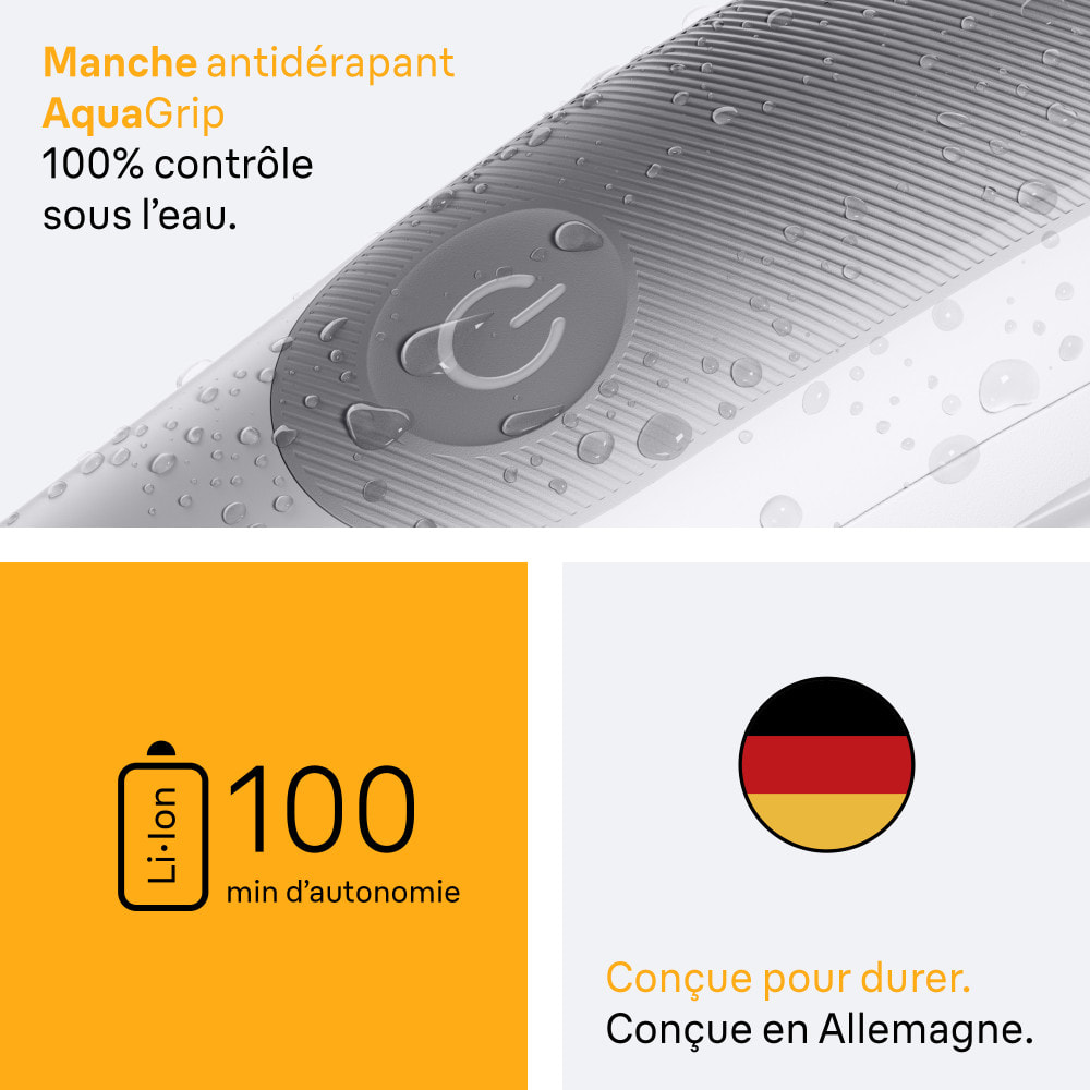 Braun Tondeuse Pour Le Corps Series 5, + 2 Outils De Rasage, Tondez Et Rasez Vos Poils, Étanche, BG5500, Gris