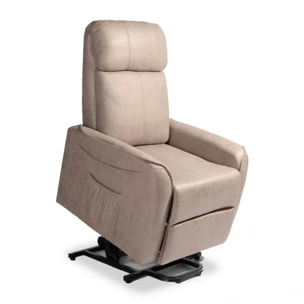 Sillón relax Karl Powerlift Cemento