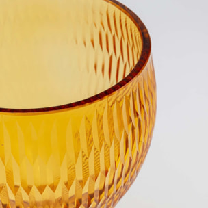 Vase Duetto jaune 31cm Kare Design