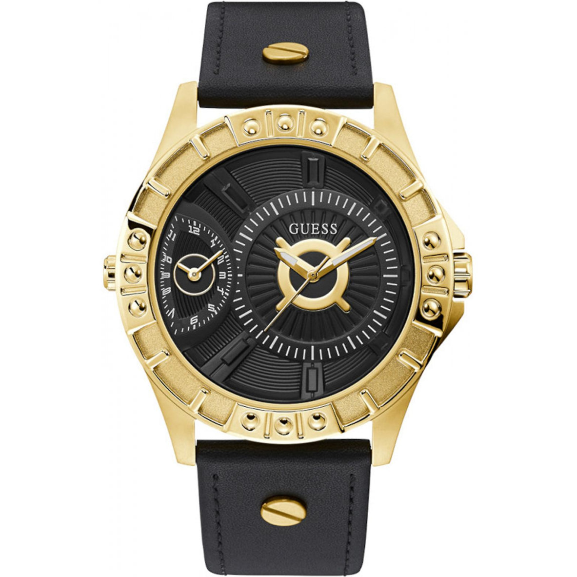 Reloj Guess W1297G1 Hombre Analogico Cuarzo con Correa de Cuero