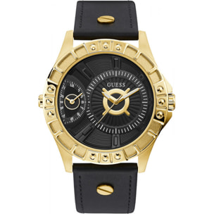 Reloj Guess W1297G1 Hombre Analogico Cuarzo con Correa de Cuero