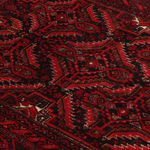 Tapis d'orient, motif oriental, noué main en laine, ABAROLO