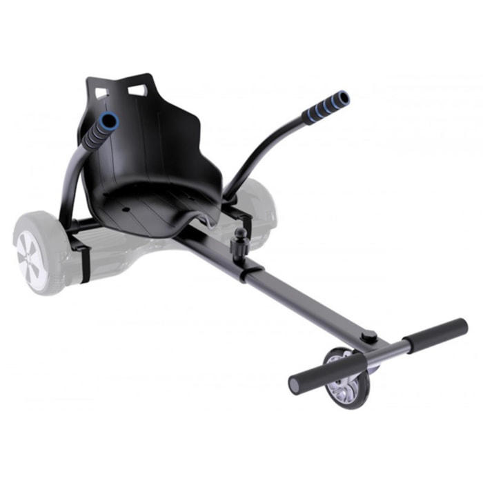 UrbanGlide Kart Pilot pour hoverboard - Noir- compatible toutes marques- longueur ajustable