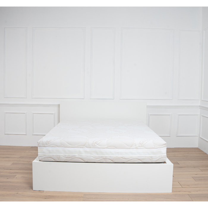 Materasso Ginflex Matrimoniale 160x190 Memory Foam 4 Strati Sfoderabile Altezza 26cm Doppia Zip Con Tessuto Antiacaro e Fascia Traspirante 3D (Antiacaro - Anallergico - Antibatterico - Ergonomico)