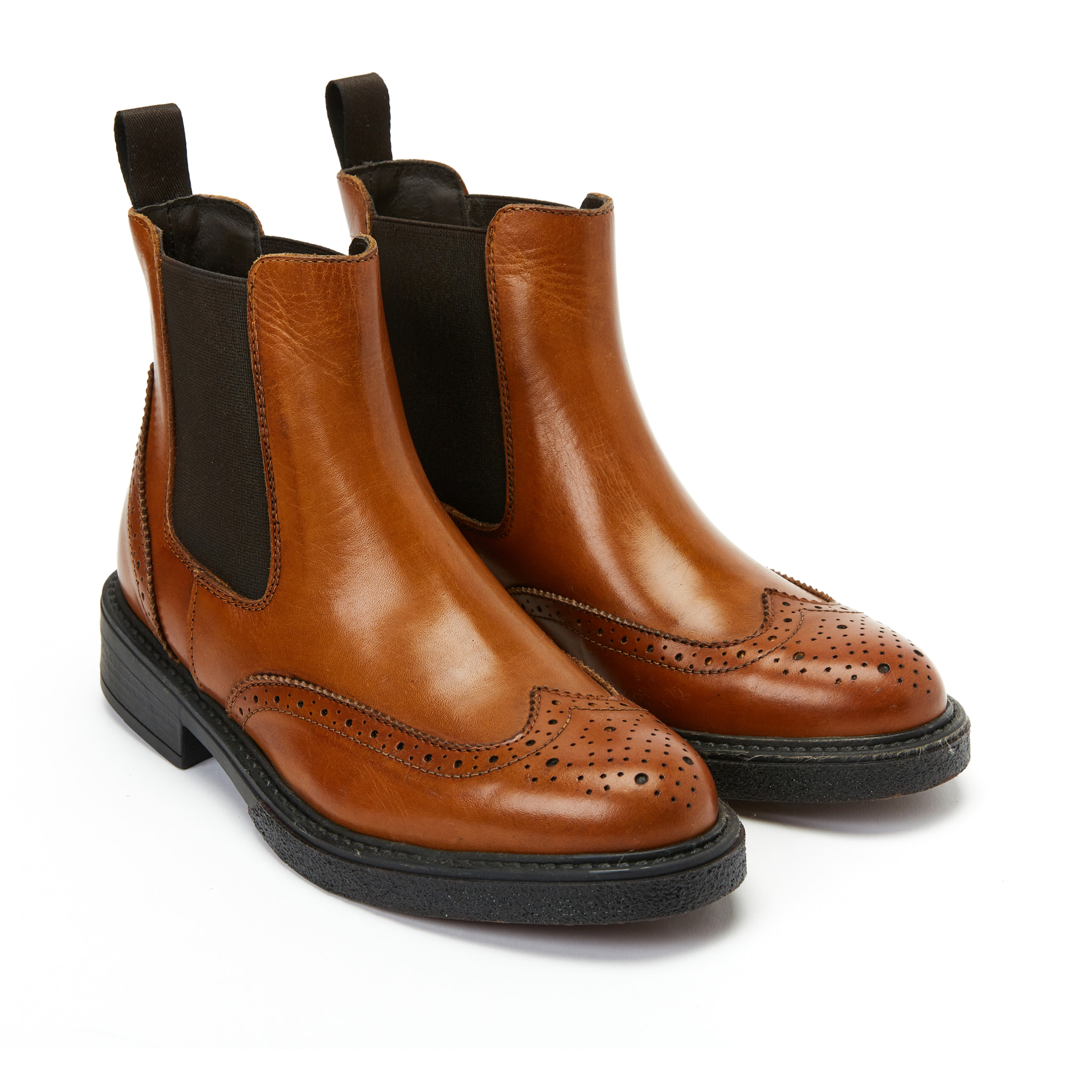 Chelsea boot Frank Daniel cognac