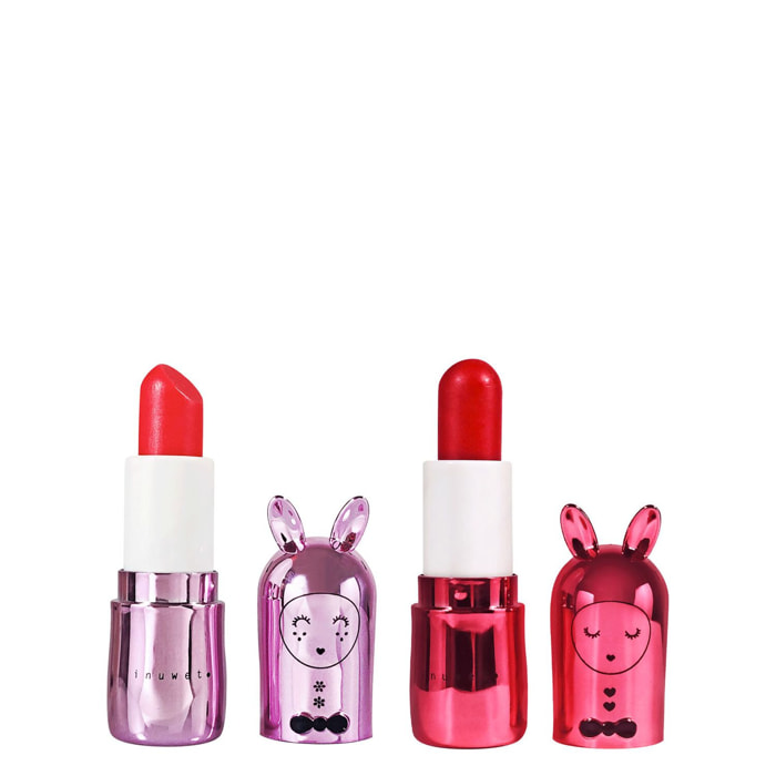 Framboise Pomme d'Amour - Coffret 2 Baumes à Lèvres