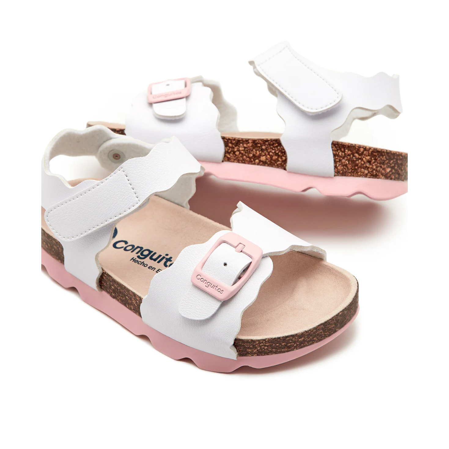 Sandalias Ondas Bio Blanco