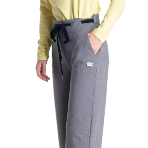 Pantaloni in felpa da donna taglio ampio Greysongrey