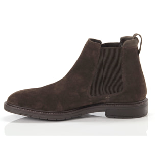 Boots Clarks Clarkdale Hall dark Brown Suede Marrone