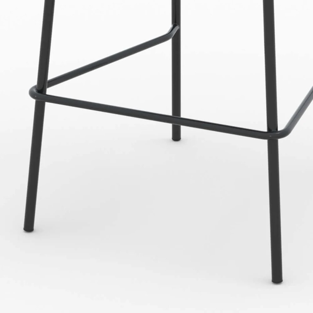 Lot de 2 chaises pour îlot central en tissu gris clair 68 cm - Victoria