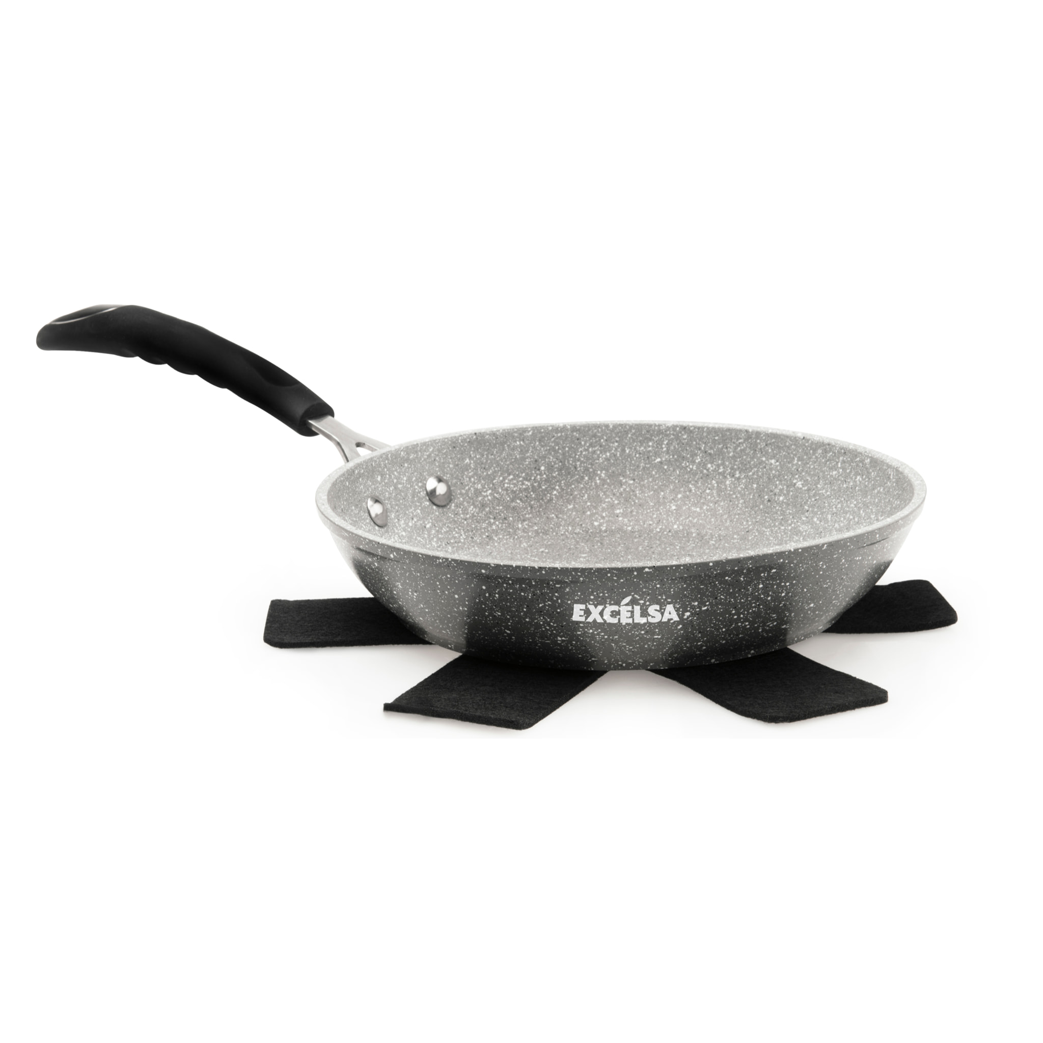 Padella 24 cm Excelsa – Forn-Ok, Alluminio Grigio