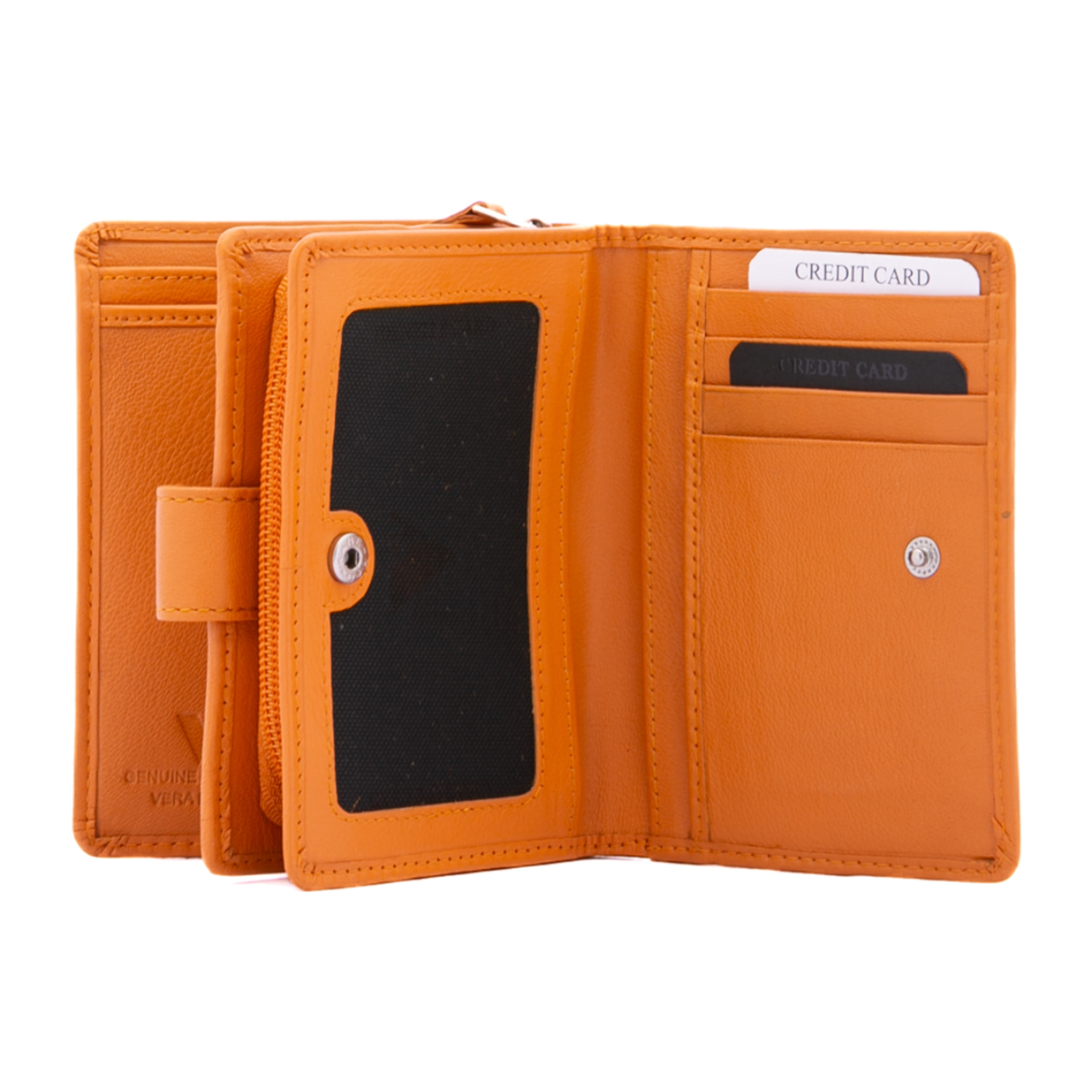 Portafoglio  da donna ecopelle Prodotto Vegano 13x9,5x4 cm