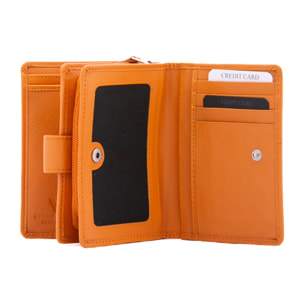 Portafoglio  da donna ecopelle Prodotto Vegano 13x9,5x4 cm