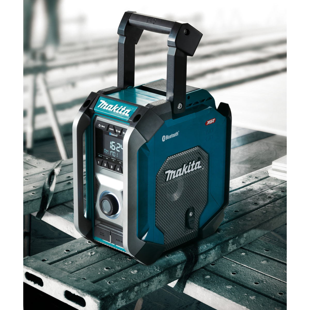 Radio de chantier 12V à 40V - CXT® - LXT® - XGT® - MAKITA - Sans batterie, ni chargeur - adaptateur secteur - MR006G