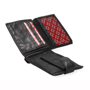 Portafoglio uomo in vera pelle - Modello False - Casual - 12.5 x 10.0 x 2.5 cm