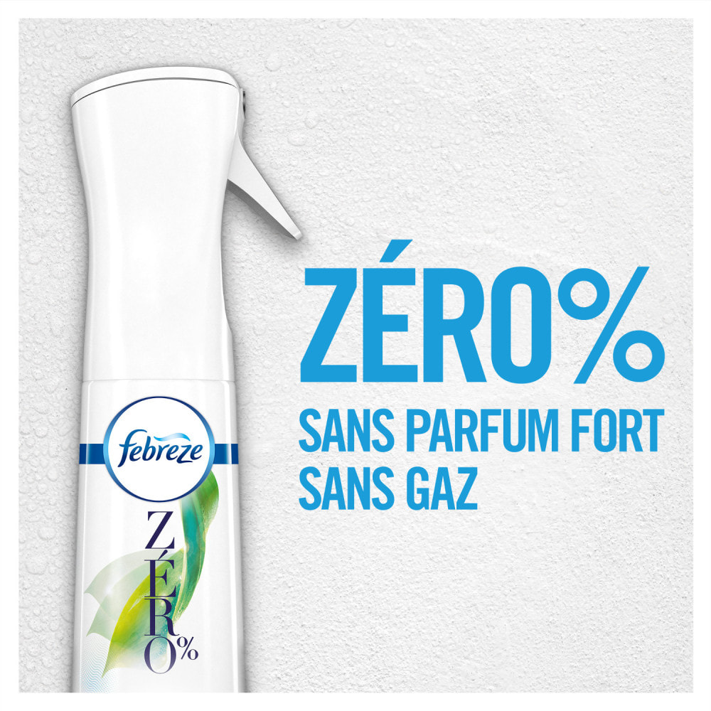 8 Sprays Desodorisant Zero% Orchidée 185ml, Febreze