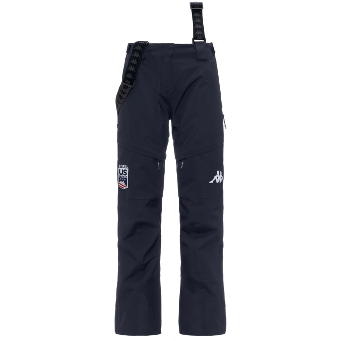 Kappa - Pantalones Mujer Azul - 6Cento 665C Us