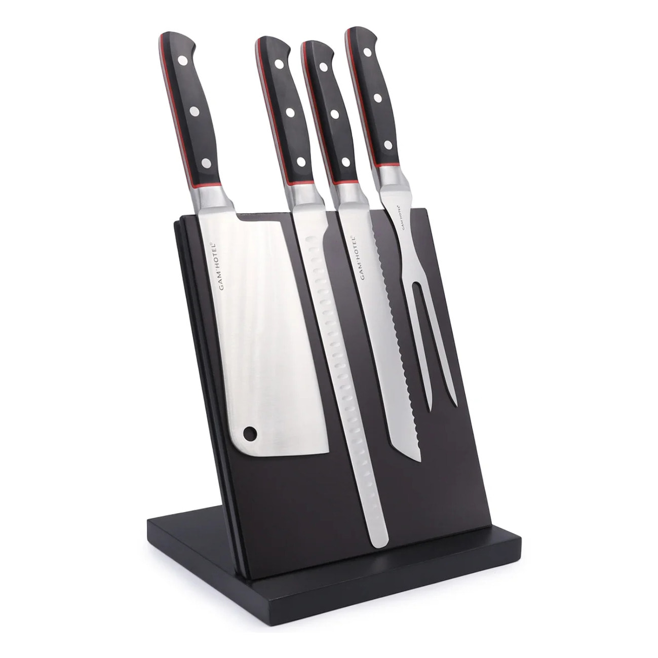 Bloc magnétique de 4 couteaux
