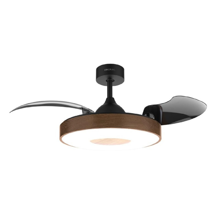 Cecotec Ventilateur de plafond avec lampe EnergySilence Aero 4280 Invisible Dark