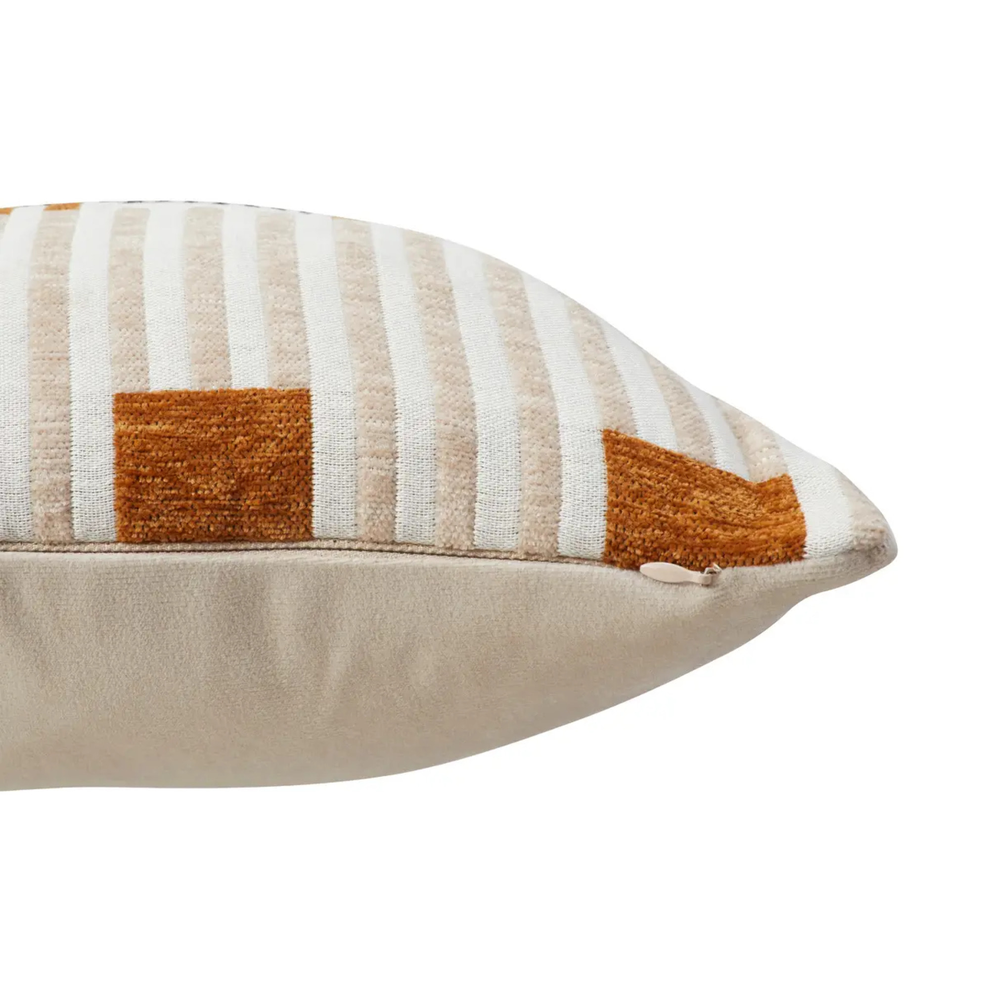 Coussin "Jangwa" jacquard lin 40x40cm