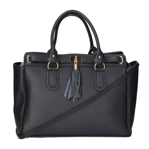 Borsa a mano da Donna Elena in Vera Pelle Made in Italy 28x37x18 cm