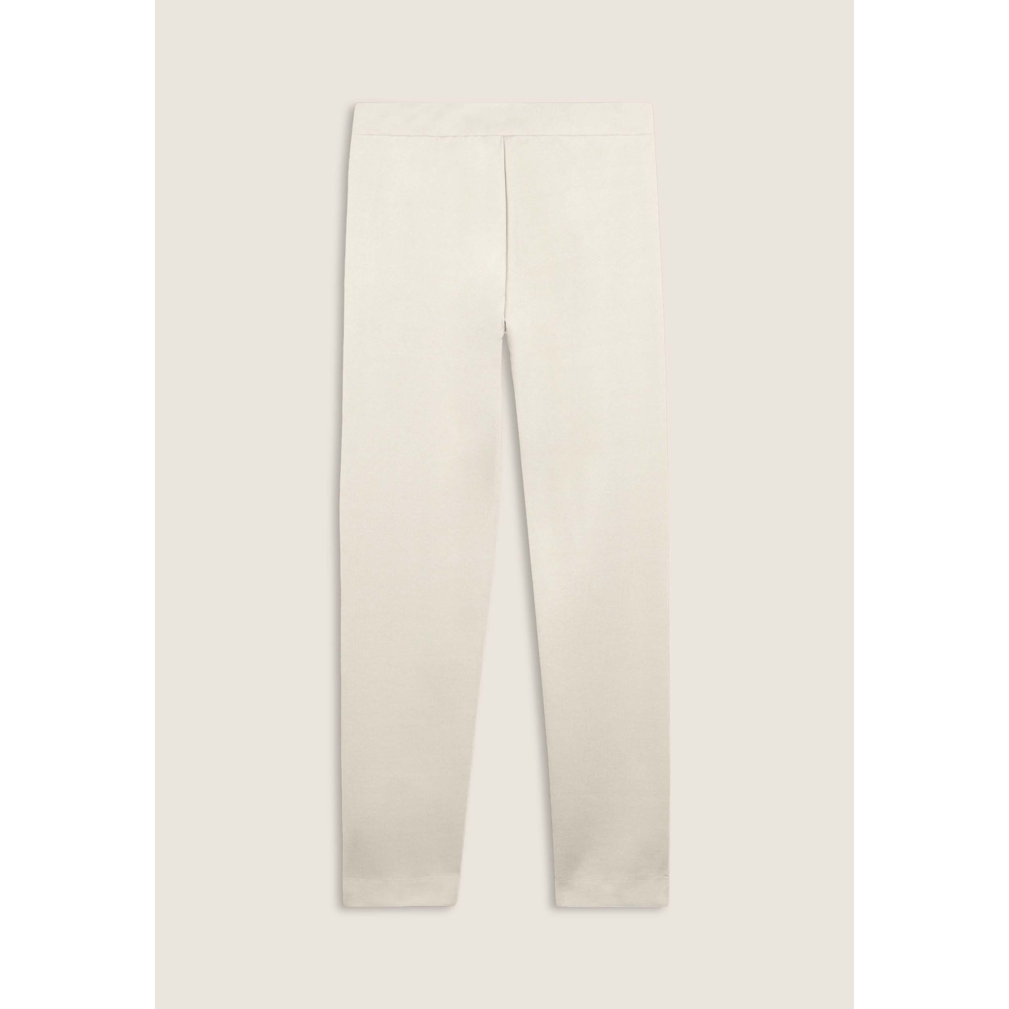 Pantaloni in viscosa con fondo asimmetrico