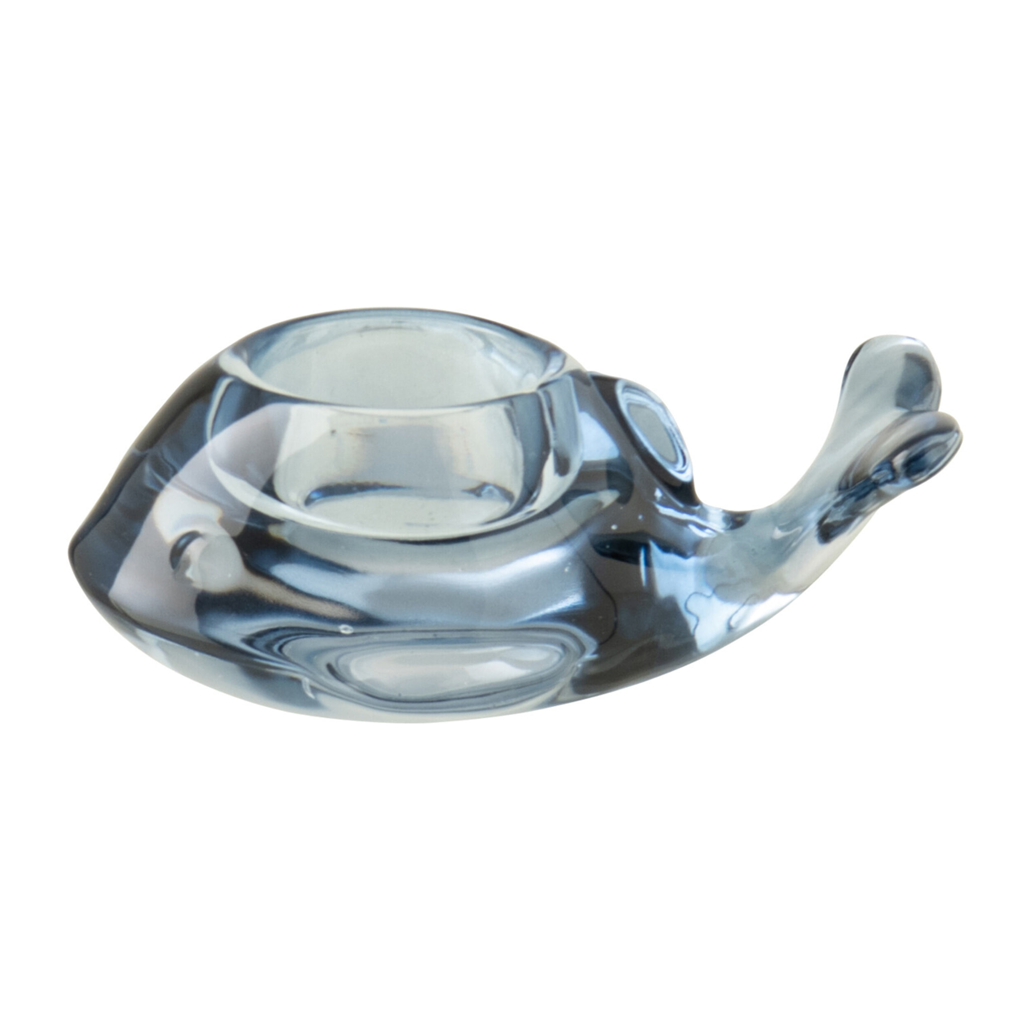 J-Line Chandelier Baleine - verre - bleu - 2 pièces