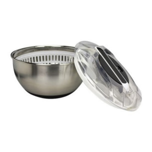 Essoreuse à salade à piston avec saladier