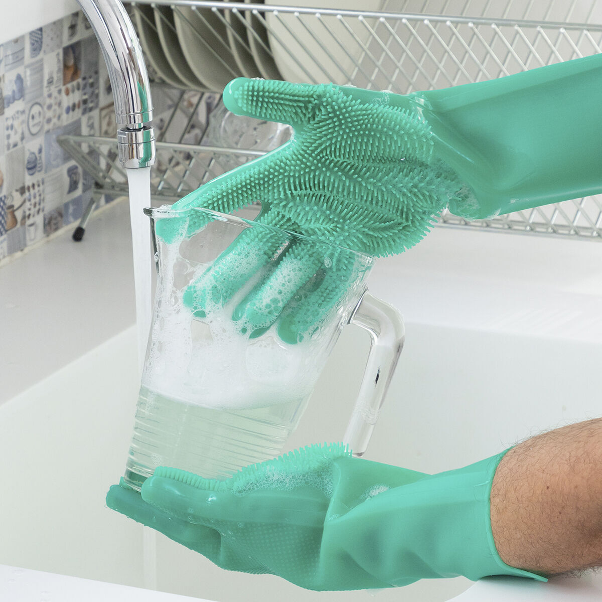 Gants en Silicone Multiusage InnovaGoods