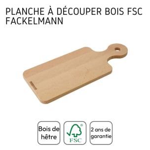 Planche à découper rectangulaire Fackelmann Nature