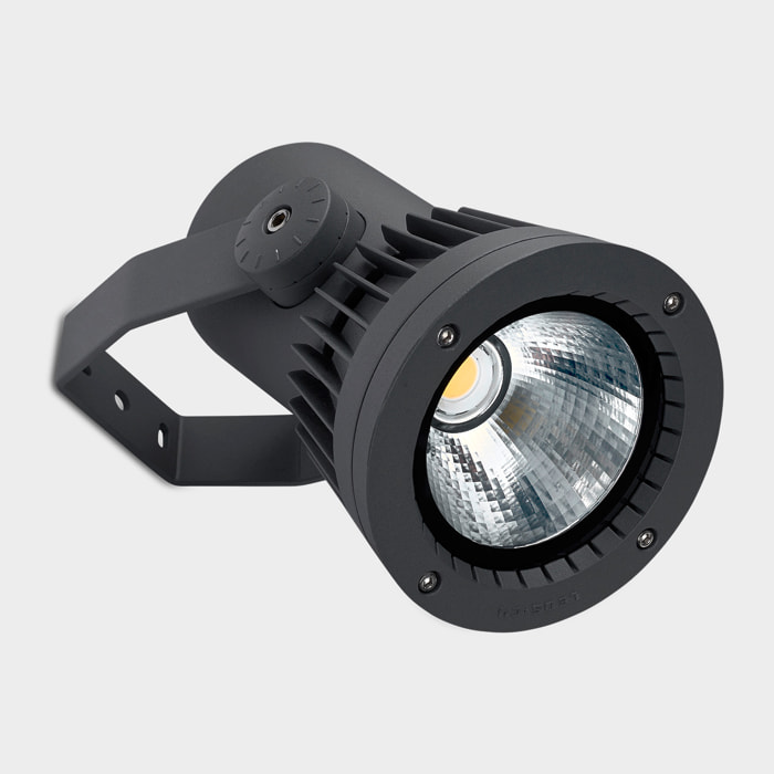 LEDS C4 Proyector IP65 Hubble COB LED Ø234mm LED 96.8 Blanco Neutro para Exterior de Pared, Jardín, Terraza