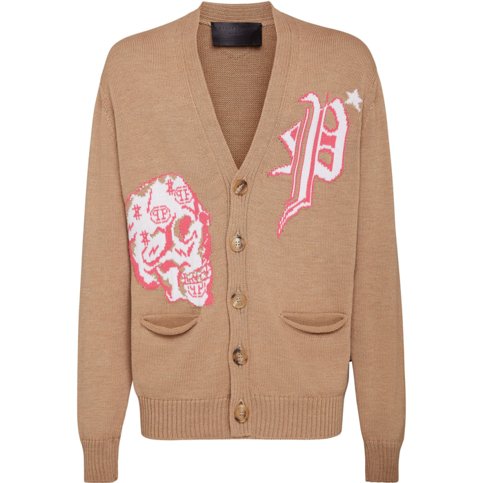 PHILIPP PLEIN Cárdigan SKULL