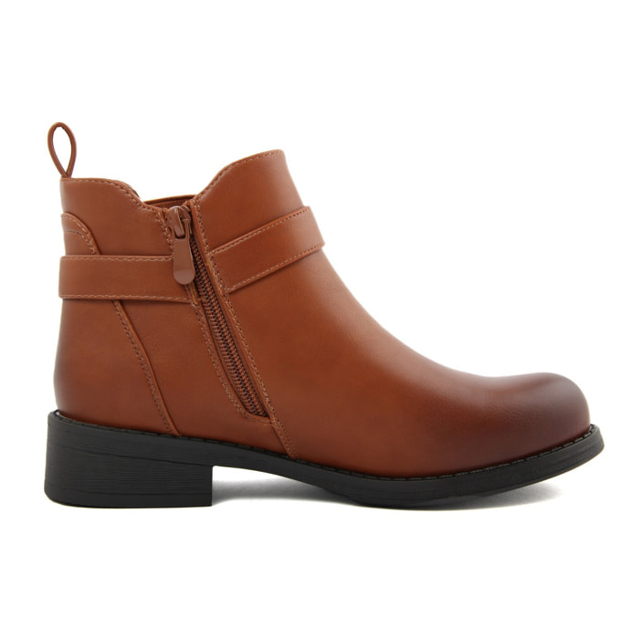 Stivaletto Donna colore Cuoio-Altezza tacco:3,5cm