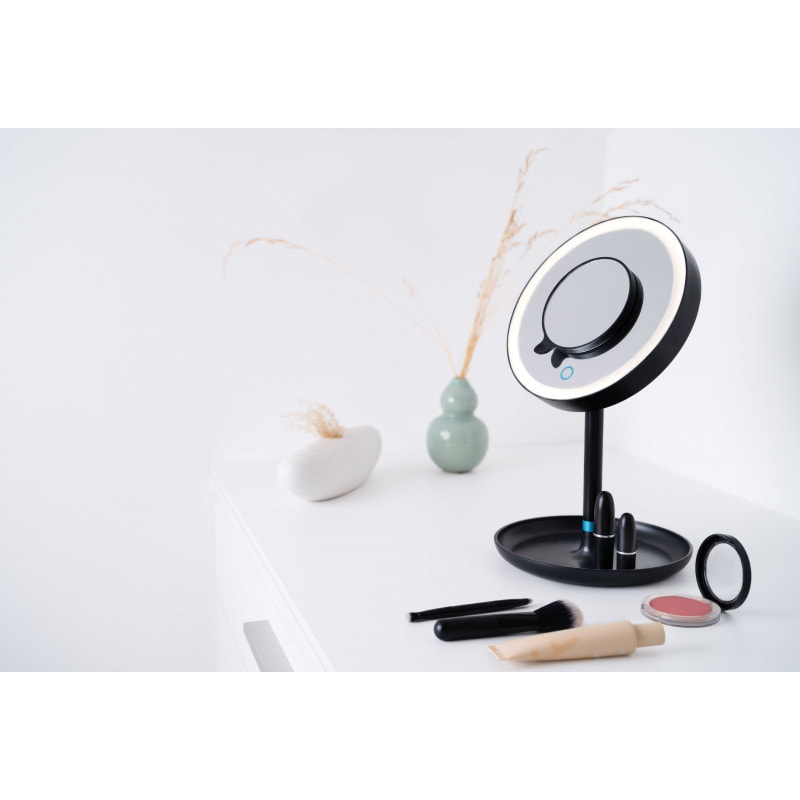 BS 45 miroir cosmétique lumineux - Édition Limitée Noir