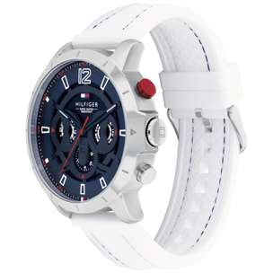 Reloj Tommy Hilfiger 1792148 Hombre Analogico Cuarzo con Correa de Silicona
