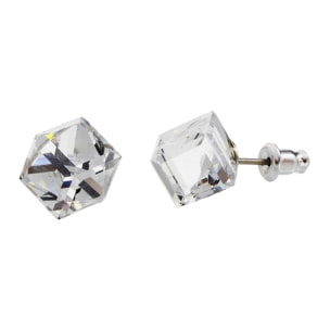 Pendientes Cubik adornado con cristales de Swarovski