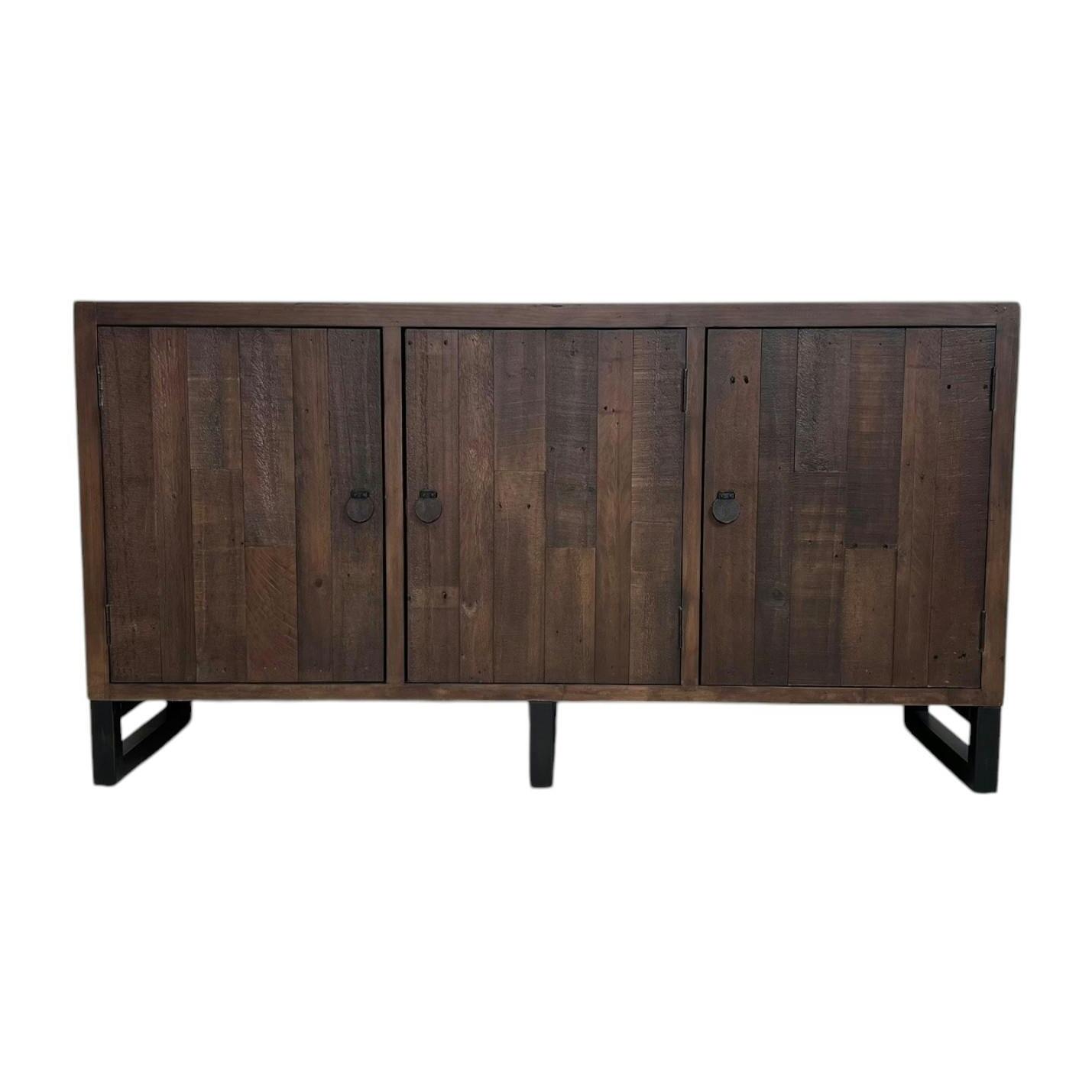 Buffet en bois recyclé 3 portes SAMOA