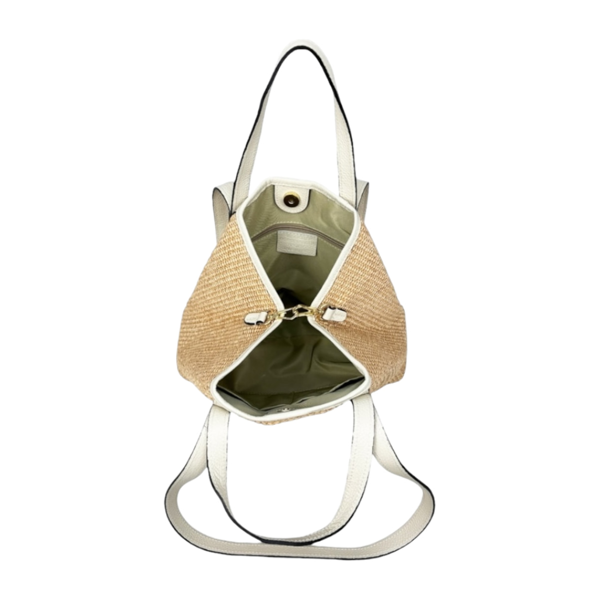 Bolso de mano Cheval Firenze Formentera Mini Beige