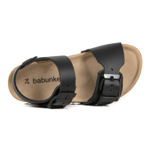 Sandalia BABUNKERS NEGRO